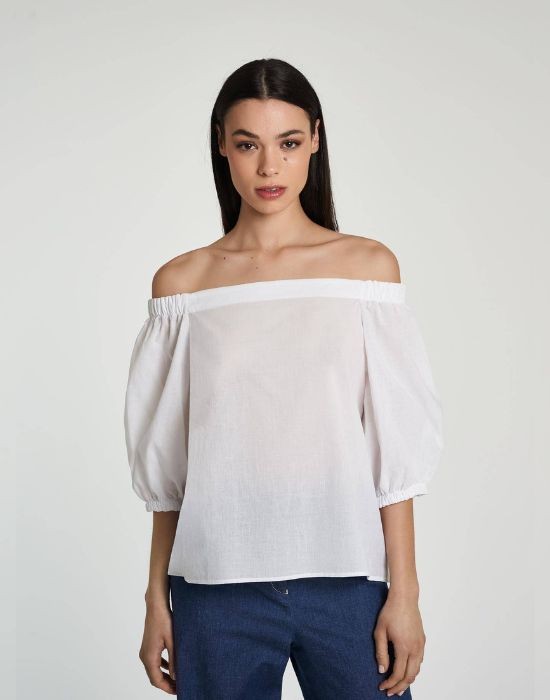 Picture of Cotton muslin blouse