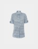 Picture of Print muslin shirt