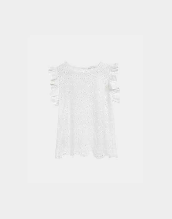 Picture of Broderie anglaise blouse