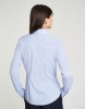 Picture of Striped poplin shirt with ruffles