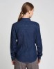Picture of Denim stretch shirt with ruffles