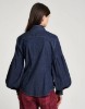 Picture of Denim bow tie shirt