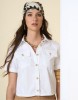 Picture of Cropped military shirt