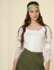 Picture of Shirt with macrame'