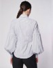 Picture of Bow tie striped poplin shirt