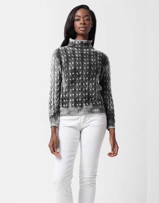 Picture of Cable knit merino sweater