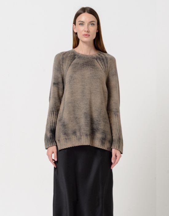 Picture of Rock Art merino crew neck sweater