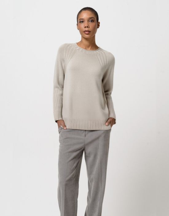 Picture of Mono merino wool crew neck sweater