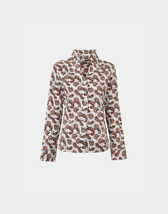Picture of Micro-print cotton shirt