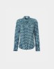 Picture of Dot print shirt with scarf