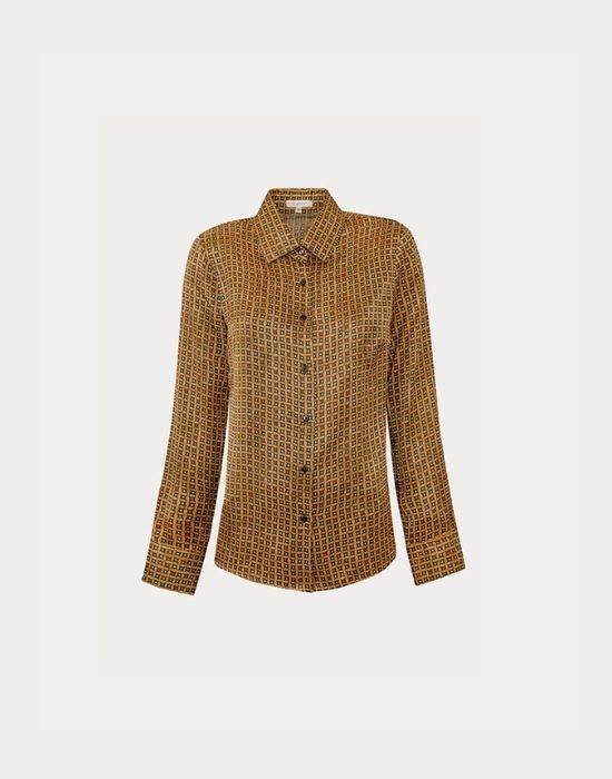Picture of Viscose jacquard shirt