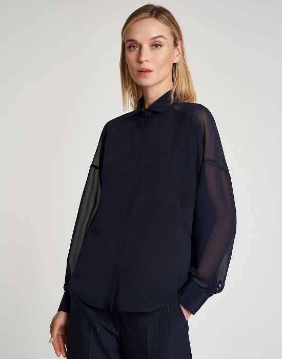 Picture of Silk crepe shirt