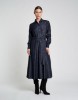Picture of Midi denim lurex dress