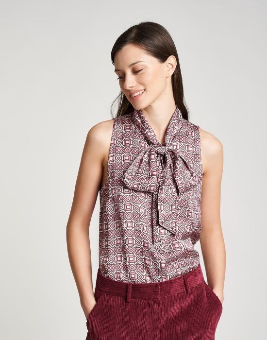 Εικόνα της Πουκάμισο σε jacquard βισκόζη