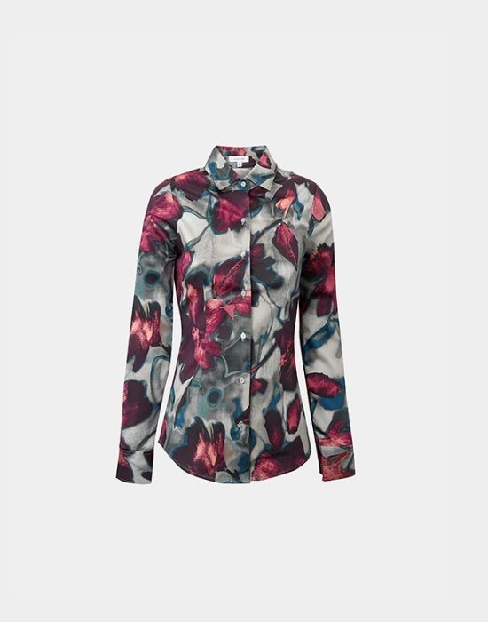 Picture of Cotton floral print shirt