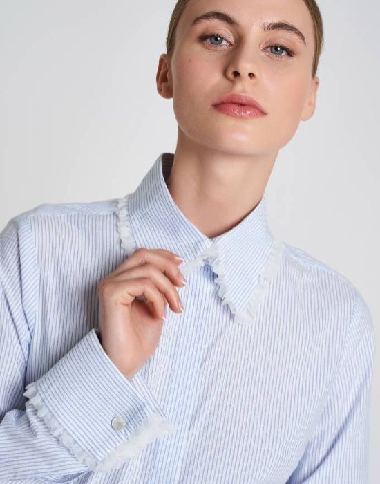 Picture of Striped cotton lurex shirt