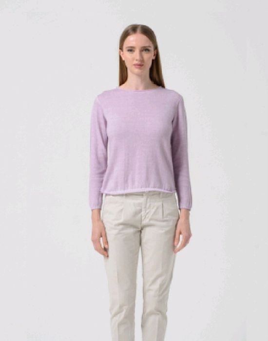 Picture of Round neck cotton sweater