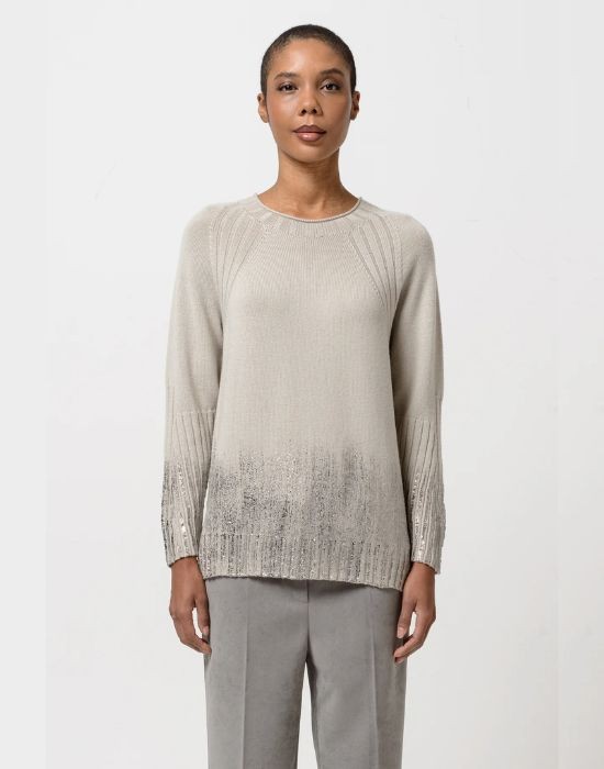 Picture of Raglan crew neck lux merino sweater