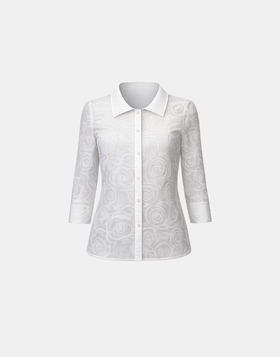Picture of Cotton embroidered shirt