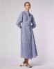 Picture of Linen striped dress