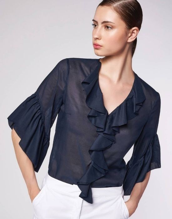 Picture of Voile cotton blouse
