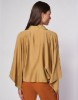 Picture of Viscose twill wrap shirt