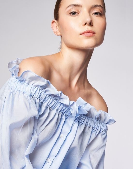 Picture of Cotton voile blouse