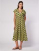 Picture of Cotton muslin midi dress