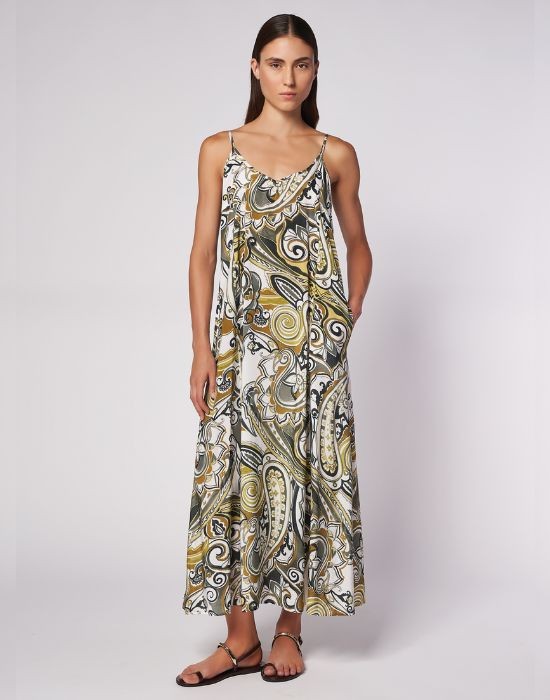 Εικόνα της Φόρεμα με paisley τύπωμα