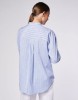 Picture of Contrast striped poplin shirt