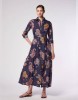 Picture of Floral muslin shirtdress