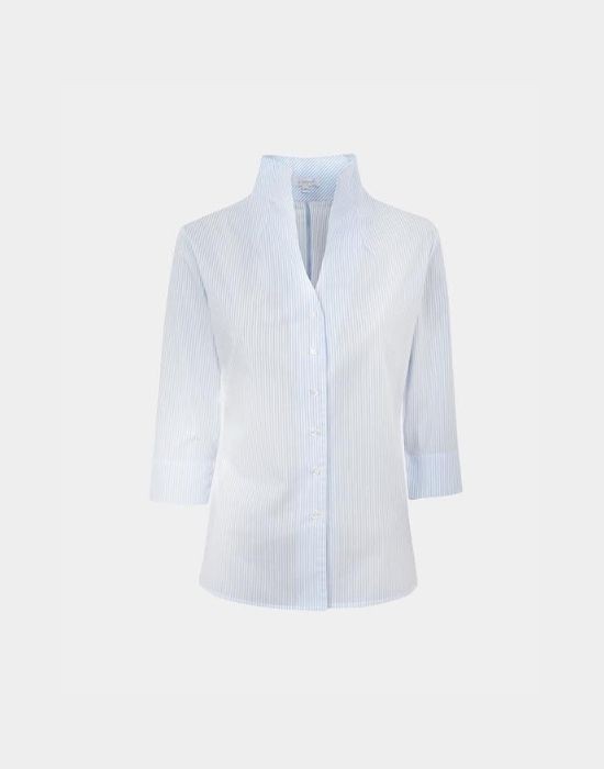 Picture of Striped poplin shirt