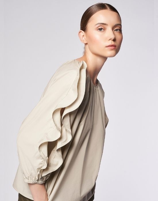 Εικόνα της Μπλούζα σε βαμβακερή tela parachute