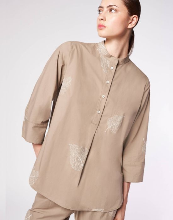 Picture of Cotton embroidered shirt