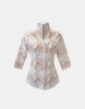 Picture of Floral muslin shirt
