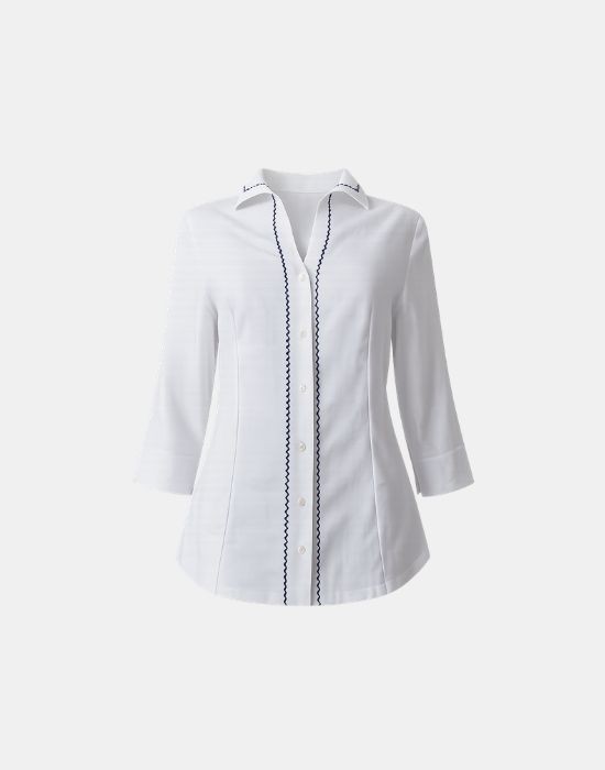 Picture of Embroidered cotton shirt