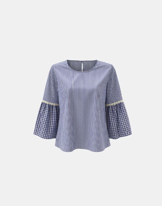 Picture of Mix and match strip blouse