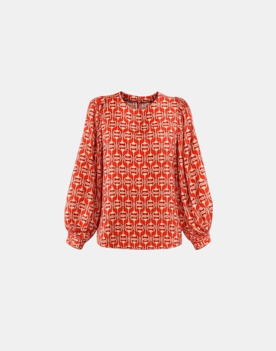 Picture of Satin twill blouse