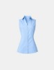 Picture of Sleeveless poplin shirt