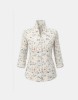 Picture of Floral muslin shirt