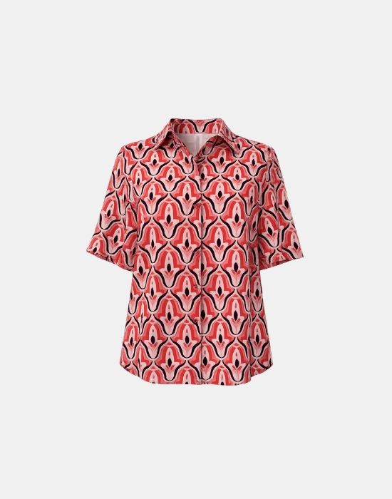 Picture of Printed muslin shirt