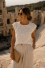 Picture of Applique embroidered blouse