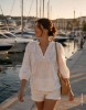 Picture of Blouse in broderie anglaise