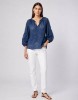 Picture of Blouse in broderie anglaise