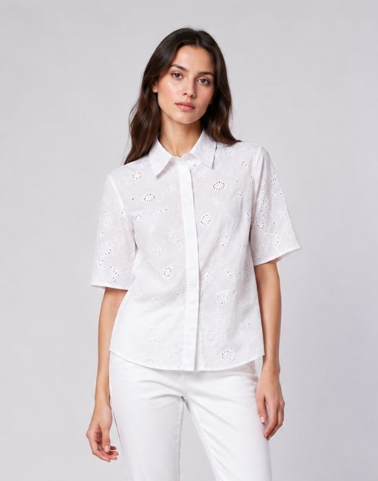 Picture of Shirt in broderie anglaise