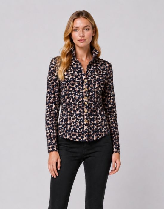 Picture of Jacquard print shirt