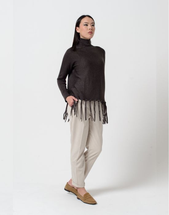 Picture of Merino frinfed sweater