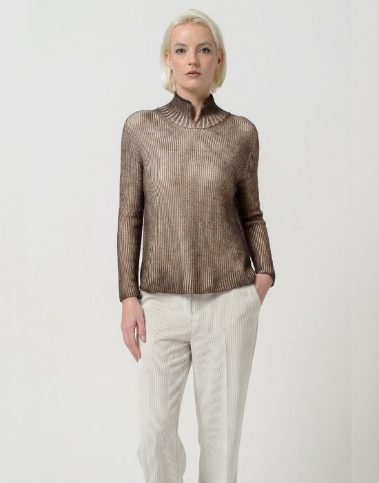 Εικόνα της Sweater σε ribbed πλέξη
