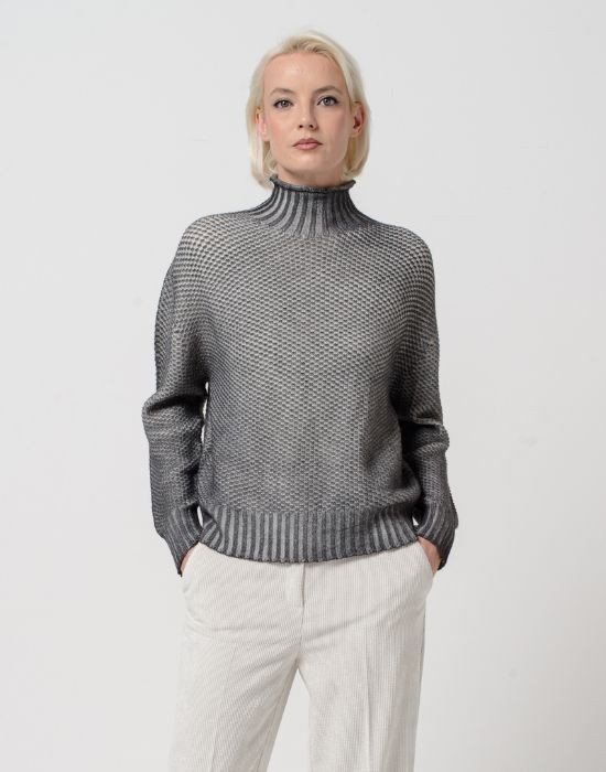 Εικόνα της Sweater σε waffle πλέξη