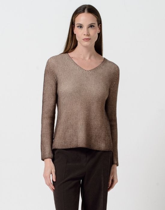 Εικόνα της Sweater σε ribbed πλέξη